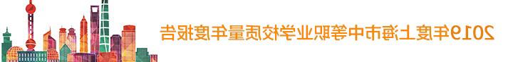 2019年度上海市中等职业学校质量年度报告